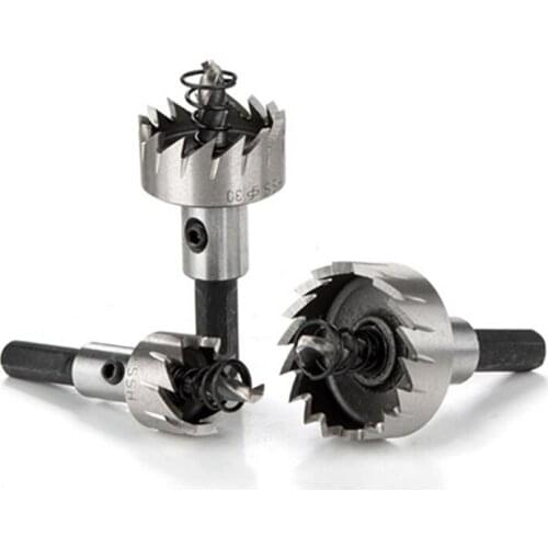 1Pcs Stainless Steel Hole Opener Drill Bit 6542-HSS Metal Hole Saw 12mm-45mm for Drilling Iron Aluminum Alloy Stainless Steel