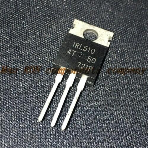 10PCS/LOT IRL510 MOSFET N-CH 100V 5.6A TO-220AB new original In Stock