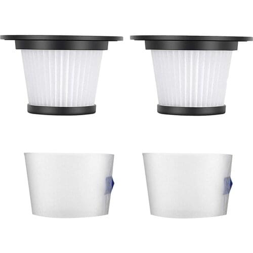 2 Packs Of HEPA Filter for MOOSOO K17 Cordless Vacuum, A17 Vacuum Cleaner, High-Density Hepa