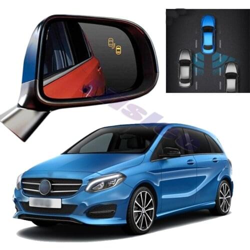 Car BSM BSD BSA Radar Warning Safety Driving Alert Mirror Detection Sensor For Mercedes Benz B MB W246 2011 2013 2015 2017 2018