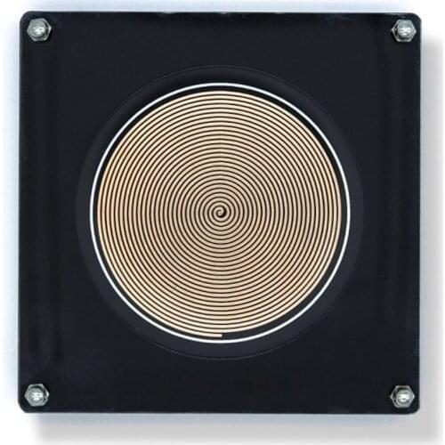 7.83HZ Ultra-low Earth Resonate Frequency Pulse Schumann Wave Generator - Matt Gold Plated Black Sonic Version