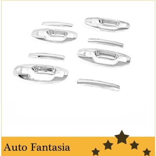 Flexible chrome trim Chrome Door Handle Cover for Hyundai Santa Fe 01-06---Free Shipping