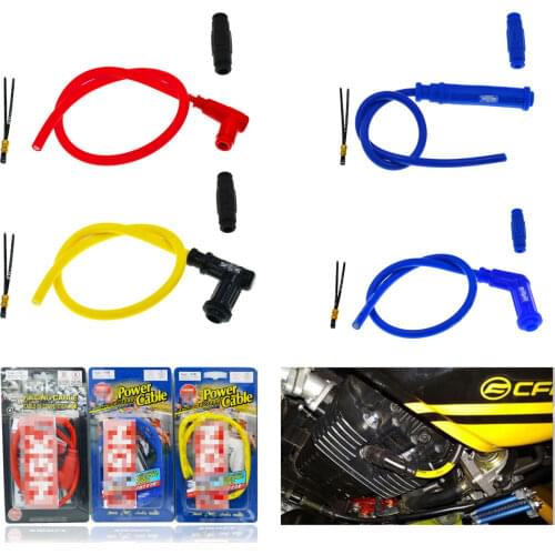 Original NGK Spark Plug Iridium Power Cable Wires Cap Cover Ignition Cable For Off road Motocross Dirt Bike Motor Ignition Coil