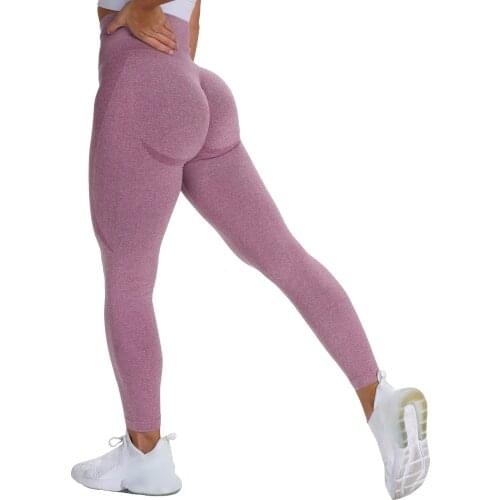 Push Up Leggins Womens High Waist Trousers Leggins Mujer Gym Pure Color Hip-lifting Sports Fitness Running Leggings Pants Femme
