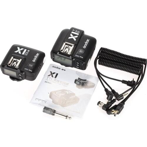 Godox X1N TTL 2.4GHz Multi-functional Transmitter + Receiver for Nikon DSLR Cameras Wireless Flash Trigger with Screen