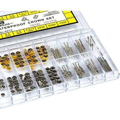 Stainless Steel Watch Replacement Kit Tool Accessory for Watchmakers