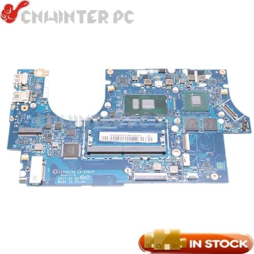 NOKOTION For Lenovo 720S-14IKB Laptop Motherboard CIZVO S0 LA-E581P 5B20N79851 5B20N87826 SR342 I5-7200U CPU 940MX 2GB