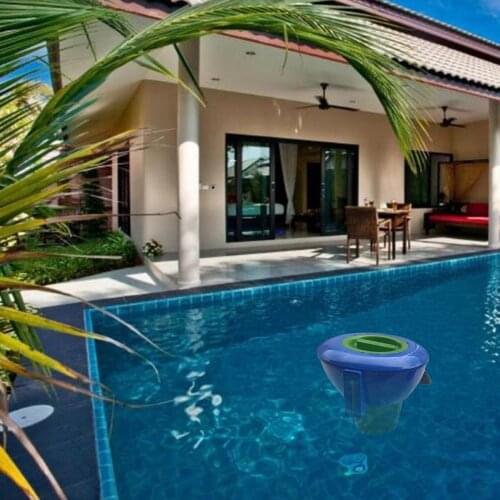 Pool & Accessories Float Dispenser with Thermometer for Sports Entertainment Water Sports Swimming Outdoor Pools Accessory