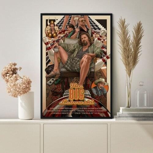 The Big Lebowski Movie Poster Wall Painting Home Decoration (No Frame)