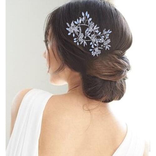ZMHP78 Chinese Bridal Hair Accessories High Quality Bridal Headband Rhinestone Headband Milk Rhinestone Wedding Headpiece