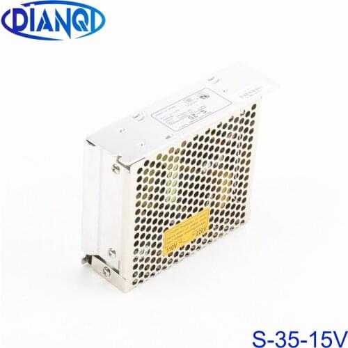 Power suply S-35w-15V 2.4A ac to dc power supply switch ac dc converter high quality S-35-15