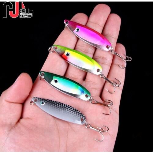 1PCS 5cm 6.5G Fishing Lure Metal Jig Fishing Spinner Spoon Bait Winter Sea Ice Fishing Hard Lure Tackle Squid Artificial Bait