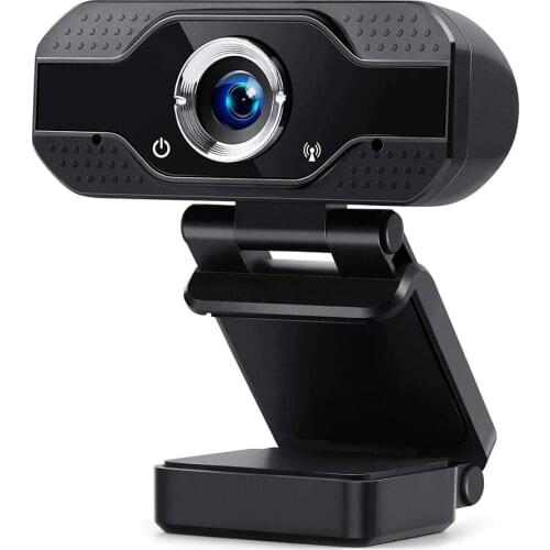 Widescreen Video Work Home Accessories 1080P HD USB Webcam Video Conference Live Streaming Web Camera with Microphone