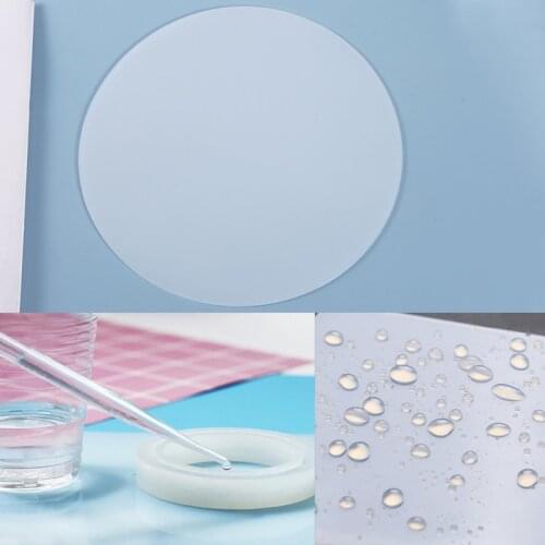 1 Pc Silicone Clear Mat Resin Pad Craft Tool High Temperature Resistance Sticky Plate DIY Making Tool