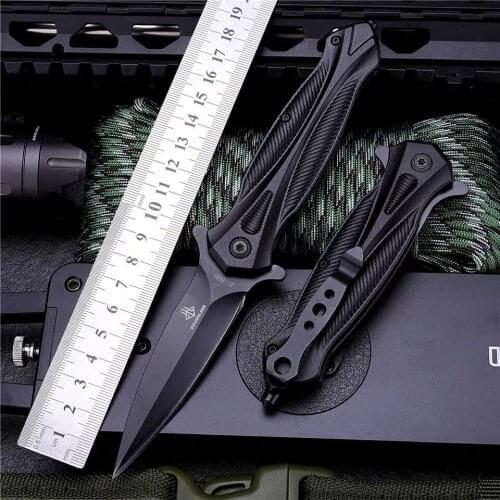 Outdoor Folding Knife Military Survival Knife D2 Self-defense Mini Military Field Survival Pocket Short Knife Cool Edc Tool