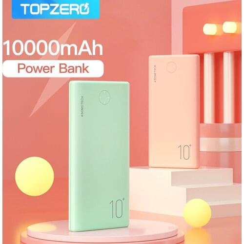 Power Bank 10000mAh External Battery Mobile Portable Charger Power Bank 10000 mAh Portable Charging For Xiaomi Samsung Poverbank