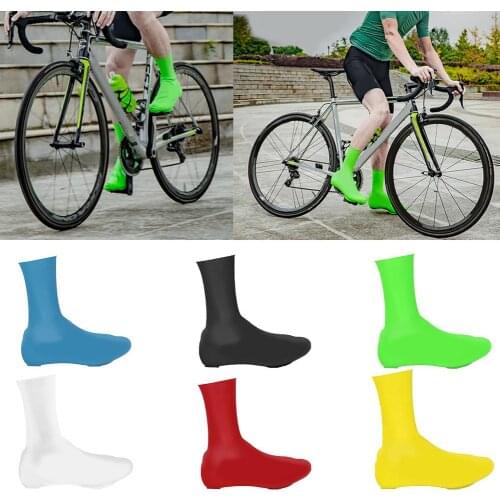 Waterproof Warm Silicone Cycling Lock Shoes Covers Bicycle Overshoes Protector