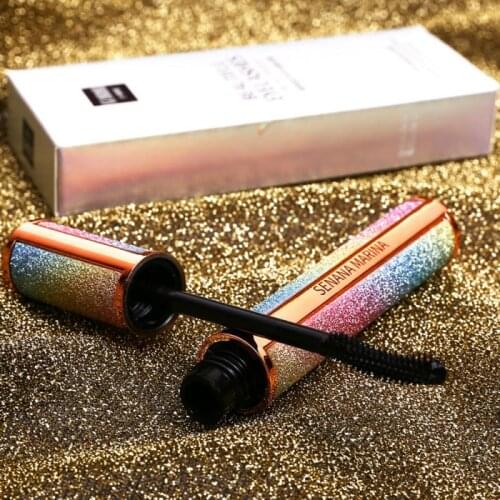 Bright Starry Sky Mascara Thick Curls Natural Lengthening Waterproof Long-lasting Not Easy To Smudge Eye Makeup Cosmetic TSLM1