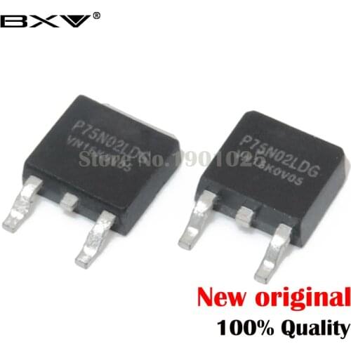 10pcs/lot P75N02LDG P75N02 TO-252 new and original