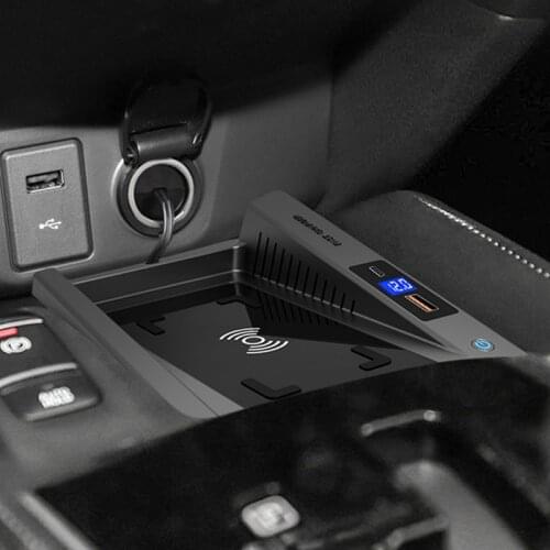 15W car QI wireless charger phone charger fast charger charging holder for Nissan X-Trail T32 2014-2016 Qashqai J11 2019-2021