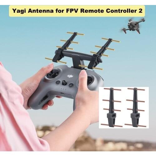 2.4Ghz Yagi Antenna for DJI FPV Combo Remote Controller 2 Signal Booster Antenna Range Transmitter Extender Drone Accessories
