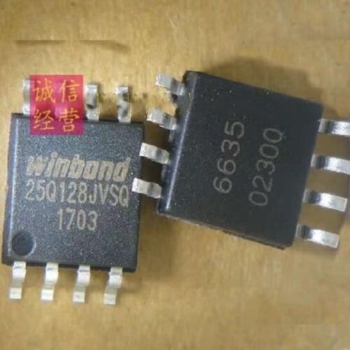 5pcs/lot Original W25Q128JVSIQ SPI FLASH 128 memory chip 25Q128JVSQ brand new