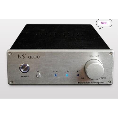 A50 hifi Combined power amplifier 50 Watt 8 ohm three-way input with bluetooth 5.0