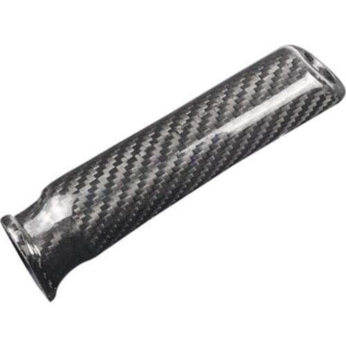 Car Handbrake Grips Cover Trim Real Carbon Fiber for Subaru WRX Forester Accessories Interior