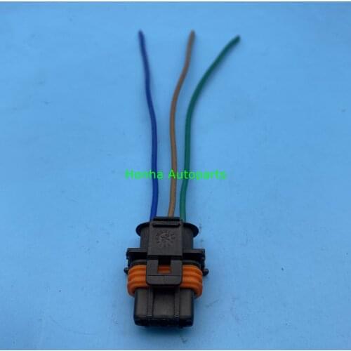 Free Shipping 10/20/50/100 pcs 3 pin female sealed injector connector 1928404074 DJ7036B-3.5-21 wire harness