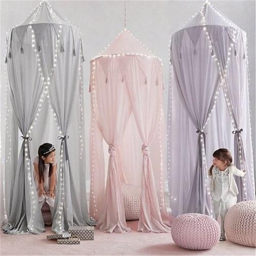 Kids Baby Bed Tent Portable Toy Tents Newborn Crib Netting Teepee Child Baby Decoration Room Decor Canopy Bed Curtain Babykamer