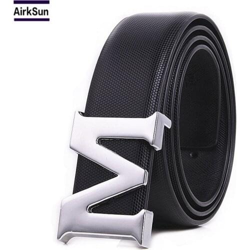 Designer Belts Men High Quality M Buckle Mens Belt Luxury Belts For Men