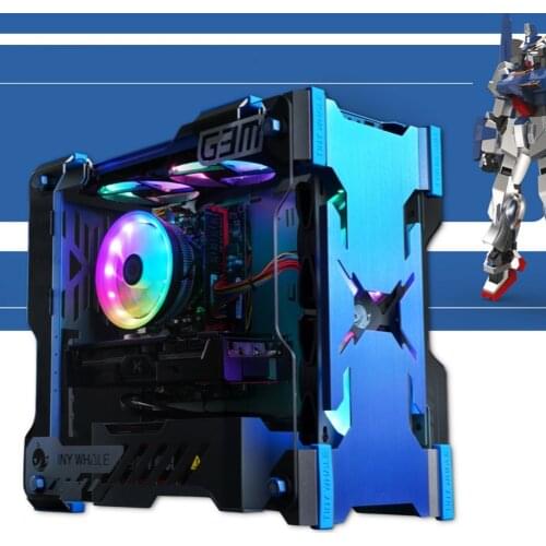 G3 E-Sports All-Aluminum Chassis Water-Cooled ATX Gaming Computer Host Double-Sided Transparent Tempered Glass