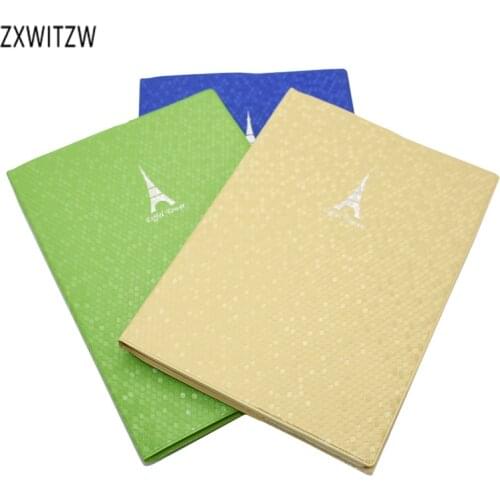 Classic hardcover office school stationery beautiful leather shell notebook 1pcs