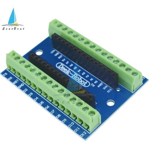 NANO V3.0 3.0 Controller Terminal Adapter Expansion Board Simple Extension Plate For Arduino AVR ATMEGA328P