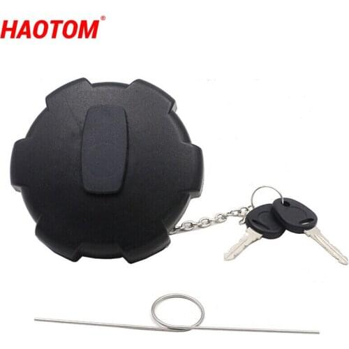 80mm Truck Filler Tank Cap For Volvo FM9 FM7 FM10 FM12 FH13 FL Unventilated Lockable Oil Tank Cover 20392751 20392749 0004711230
