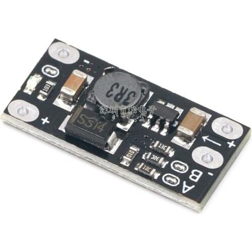 Mini DC-DC boost module 3.7V to 12V, support 5V/8V/9V/12V output, lithium battery boost