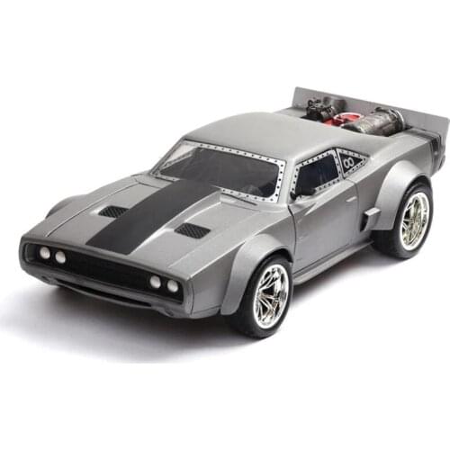 1/24 Dodge Alloy Model Simulation Metal Die-Casting Dodge Challenger Sports Car Model Decoration Movie Model Cars Gift Vehicle