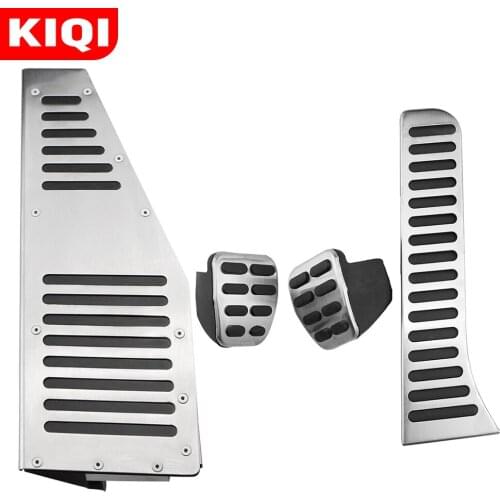 KIQI Car Pedal Cover for VW Golf 6 MK6 MK5 Scirocco Octavia PASSAT B6 B CC RHD Automatic Foot Rest Accelerator Brake Pedals