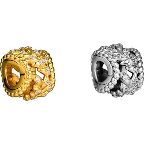 Dazzling Grain Swirls Charms For Jewelry Making Fits Original bracelet silver 925 original Fashion Female Jewelry Beads