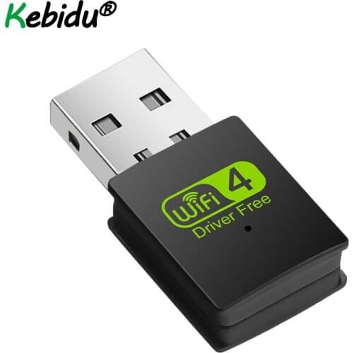 Latest 2.4G 300Mbps Wireless Network Card Wifi Antenna USB Network Card For Windows XP Vista Linnux Win 7 8 Win 10 Free Driver