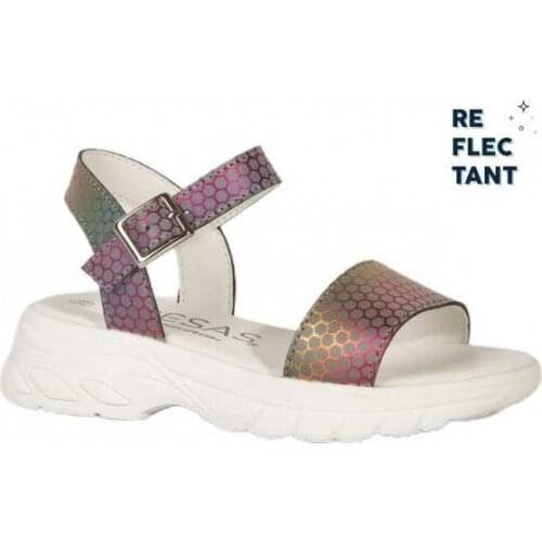 Strawberry by Conguitos platform sandals