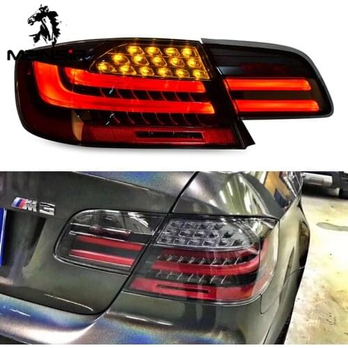 LED Car Taillight Tail Lamp Brake Reversing Reverse Rear Fog Lights For BMW M3 E92 2008 2009 2010 2011 2012 2013 Backup Bumper