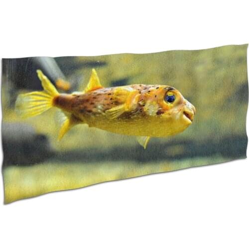 2021 thin 160*80cm summer submarine fish beach towel fashion success foam Swimming Sports Towel Gift