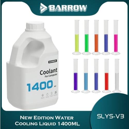 Barrow 1400ML PC Computer Cooling Liquid Anti-corrosion Deionized thermal Fluid ,System Special Water Coolant SLYS-V3