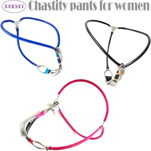 BDSM Sex Toys Women Bondage Female Chastity Belt Panties Safe And Comfortable Adjustable Metal Chastity Device Sex Slave Toy