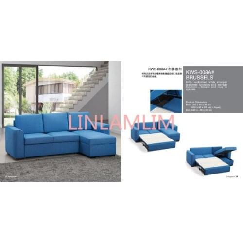 Linen fabric sofa bed living room furniture couch/velvet cloth sofa bed living room sofa sectional shipped by sea to your port