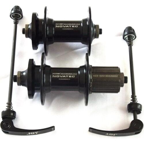 For Novatec D471/D472SB Mountain Bicycle Disc Hubs BOOST and QR 32 Holes Rear 2 bearings Front hubs MTB Road Part