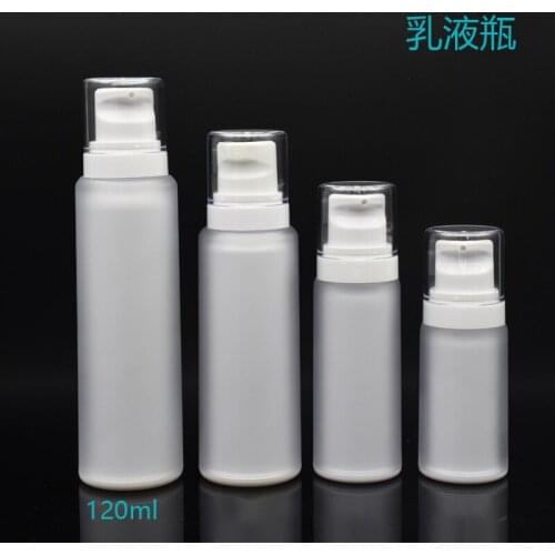 Perfume Sprayer Lotion Shampoo Bottle High Quality Frosted Acrylic Pump Bottle Face Cream Jar Empty Cosmetic Container Packaging