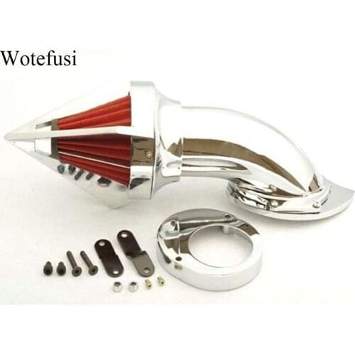 Wotefusi Cone Spike Air Cleaner Kit For Yamaha Vstar V-Star 650 CHROME [MP42]