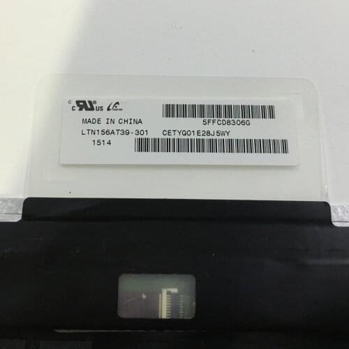 LTN156AT39-301 LCD Display Panel Screen Monitor Touch Screen Digitizer Glass Assembly with frame 1366*768 30 pin for HP Envy M6